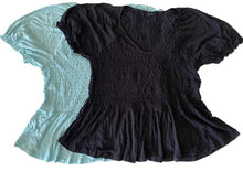 Load image into Gallery viewer, SS Plus Size Knit Top $5.50/pc Price Per 12pc Pack

