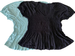 SS Plus Size Knit Top $5.50/pc Price Per 12pc Pack