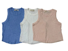 Load image into Gallery viewer, SL RIBBED TOP $3.50/pc Price per 12pc pack

